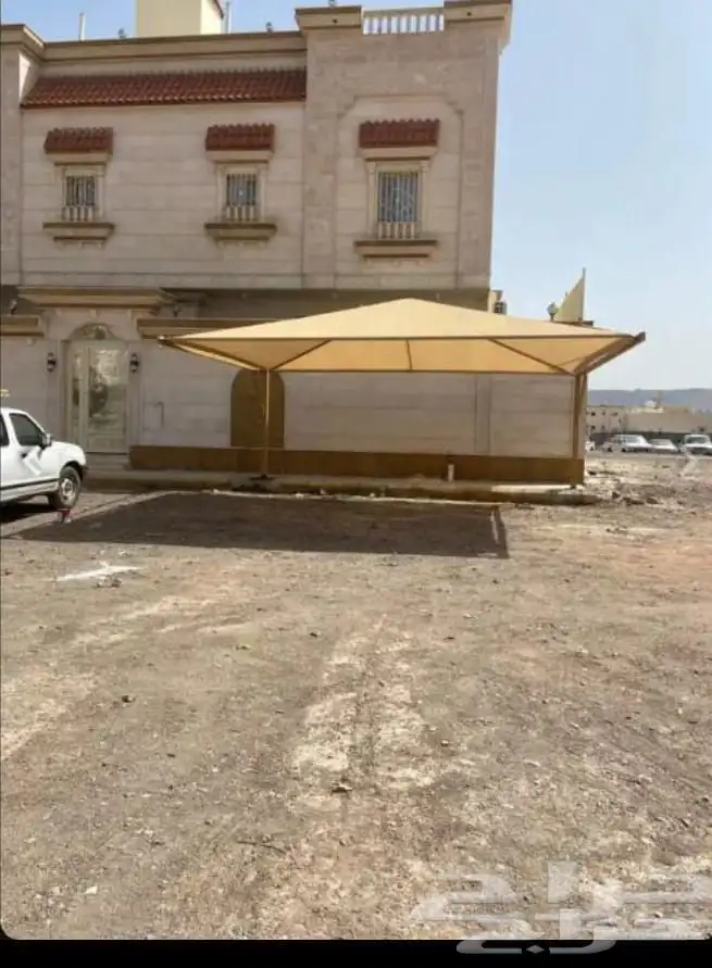 مظلات مواقف للسيارات مشاريعه 7