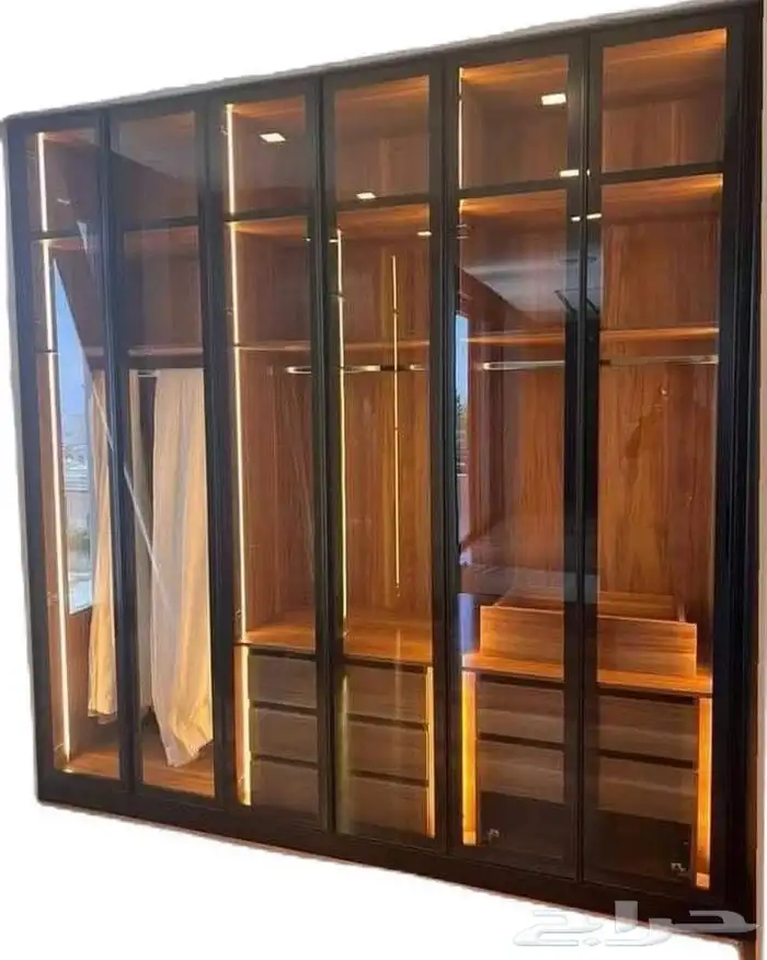 نجاره ابواب ومطابخ ودولاب وديكور شاشه 3