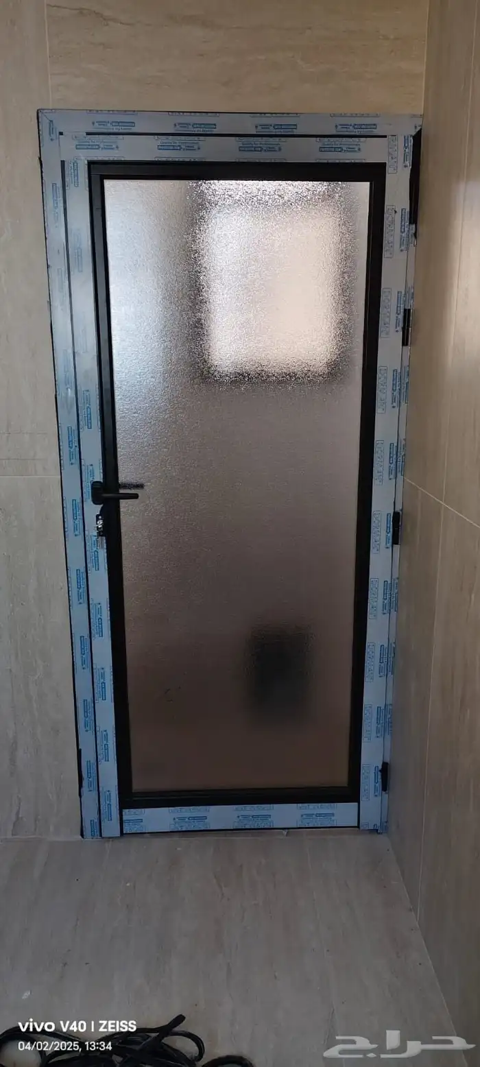 ابواب المنيوم دبل عادي باب كلادينج سواتر مظلات هناجر 8