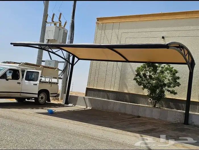 مظلات مواقف للسيارات مشاريعه 5