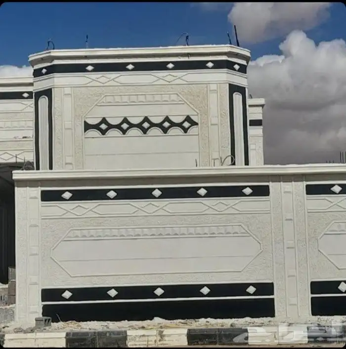 لياسه ملونه وديكورات خارجية بجميع أشكالها بديل الحجر 3