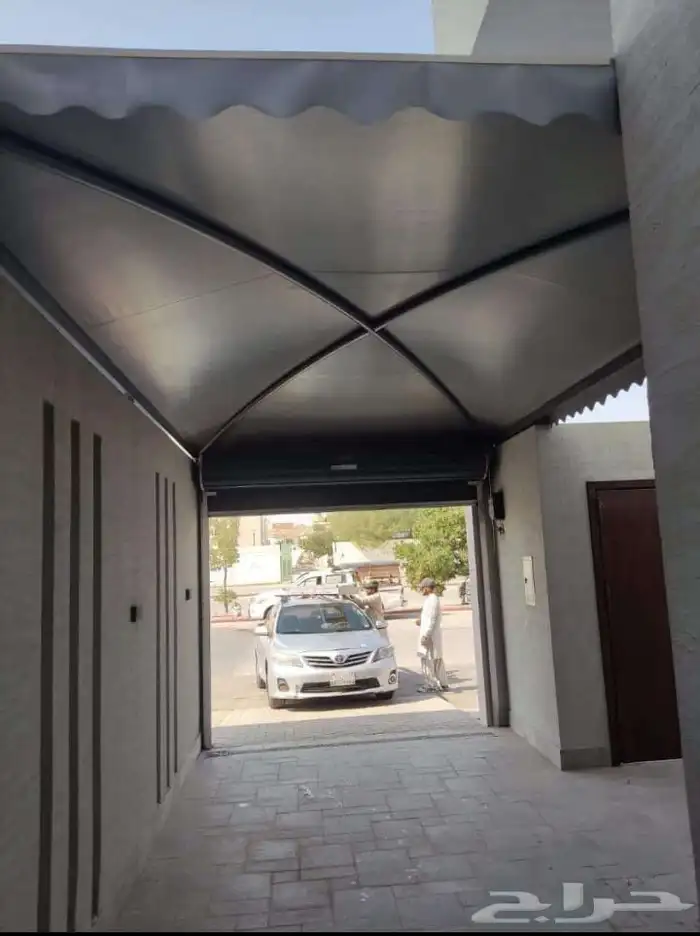 مظلات مواقف للسيارات مشاريعه 4