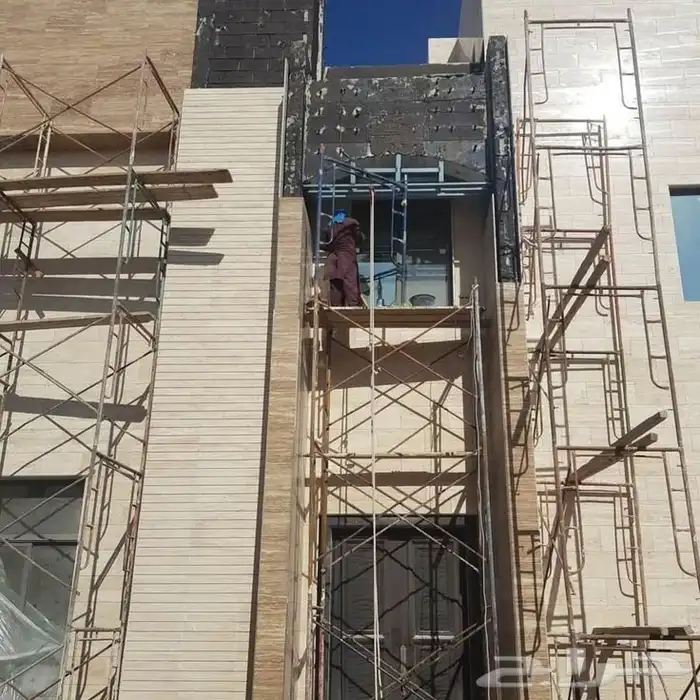 رخام ترفنتينو تركي واجهات ترافنتينو رخام 3