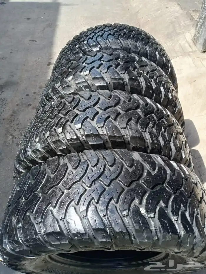كفرات حجري كمل هانكوك مقاس 315 70 17 6