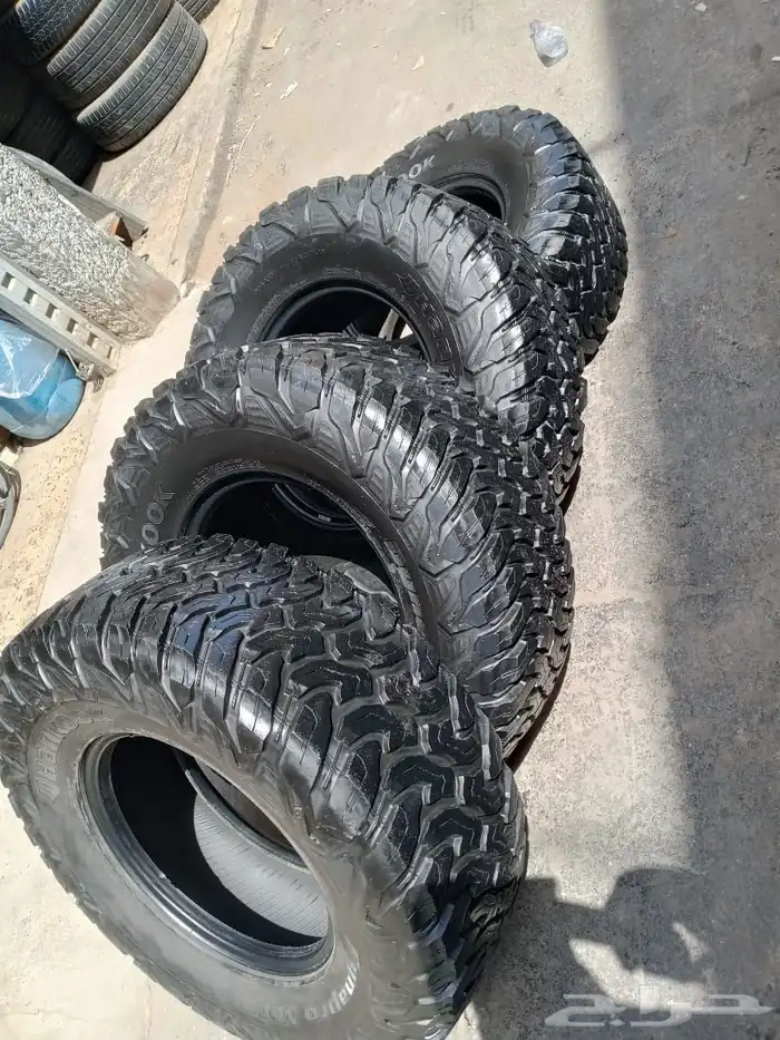 كفرات حجري كمل هانكوك مقاس 315 70 17 3