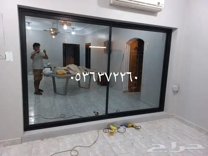 معلم المنيوم فني درايش وشبابيك وأبواب ومطابخ وصيانه جميع انو 0