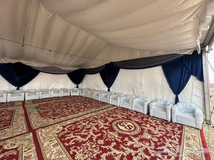 خيام المانيه جميع المقاسات متوفره في جميع أنحاء المنطقة الجن 0