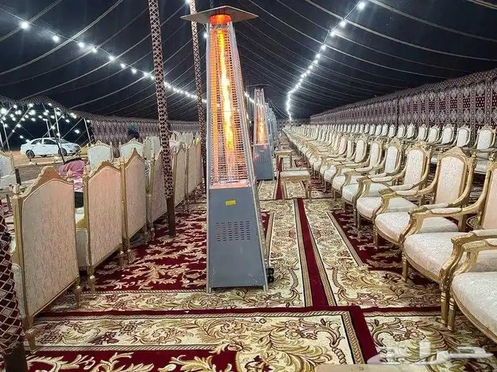 تاجير خيم وبيوت شعر وفرش وعقود لمبات وكراسي وطاولات 2