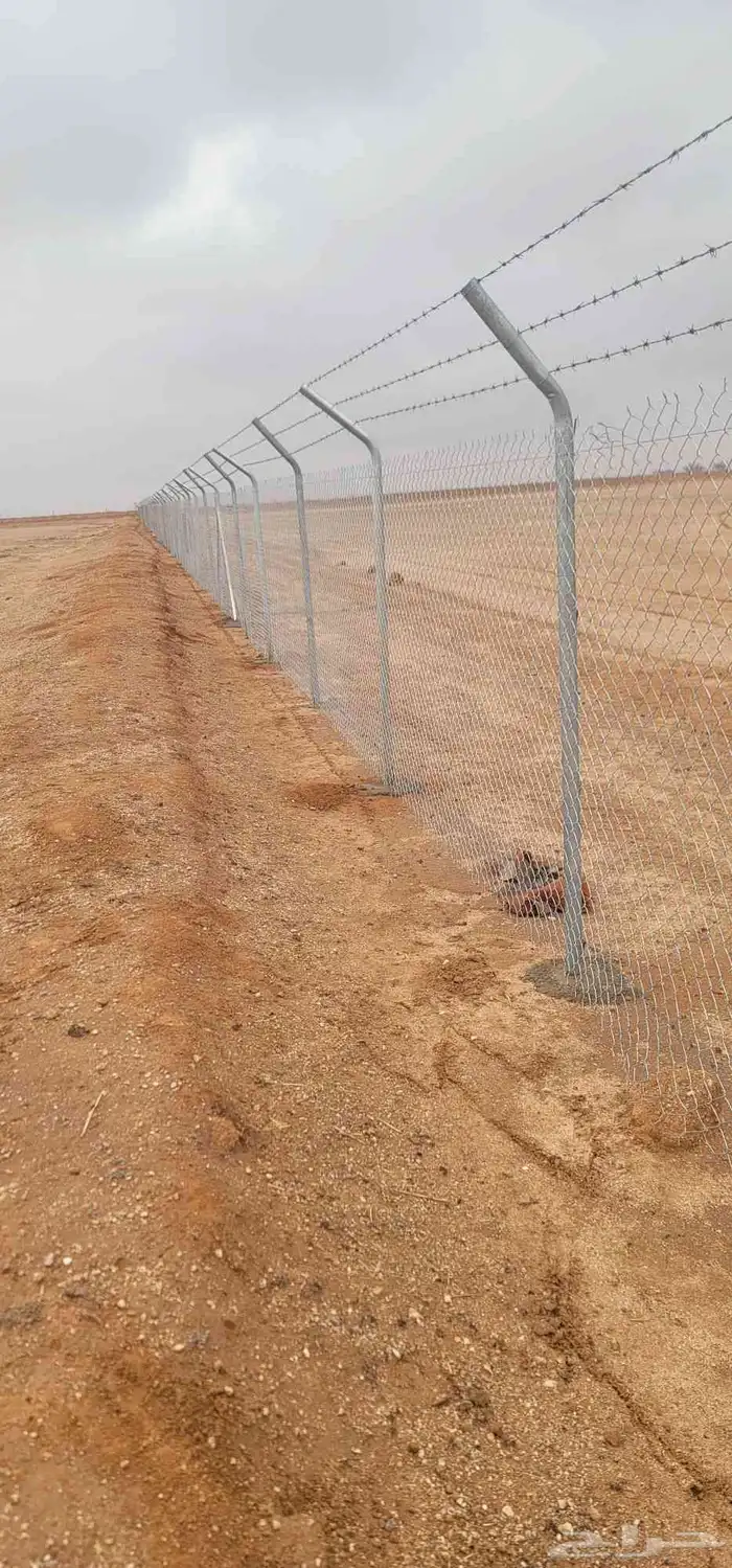 تركيب الشبك وزاعة النخيل 3