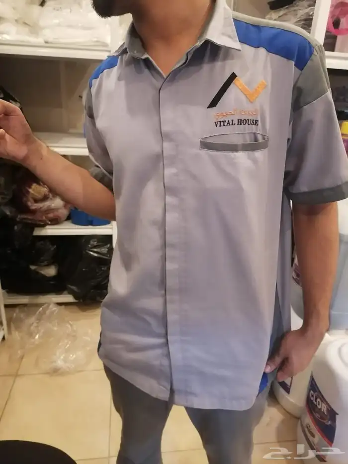 تفصيل جميع انواع الزي الموحد وطباعه وتطريز . للمصانع وش 1