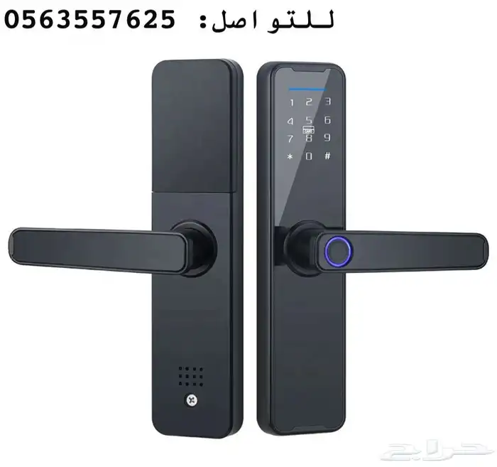 قفل باب ذكي خارجي قفل باب حديد قفل ذكي ضد المياه 0