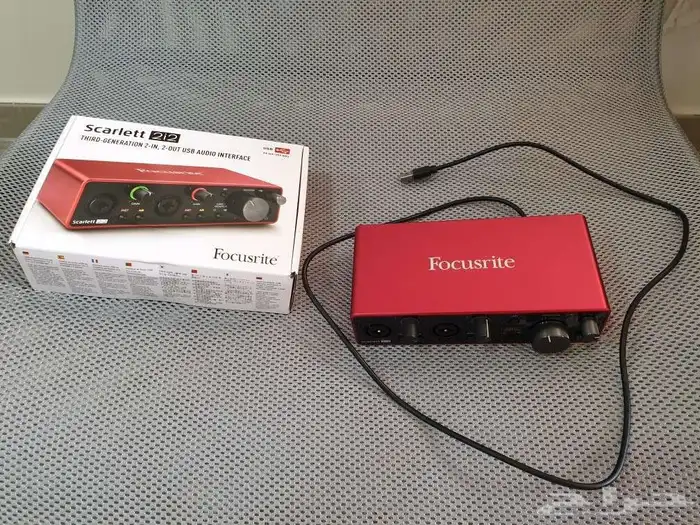 كرت الصوت Focusrite Scarlett 2i2 3rd Gen 0