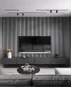 ديكورات شاشه شاشات ديكور تلفزيون خلفيه رفوف ادراج 2