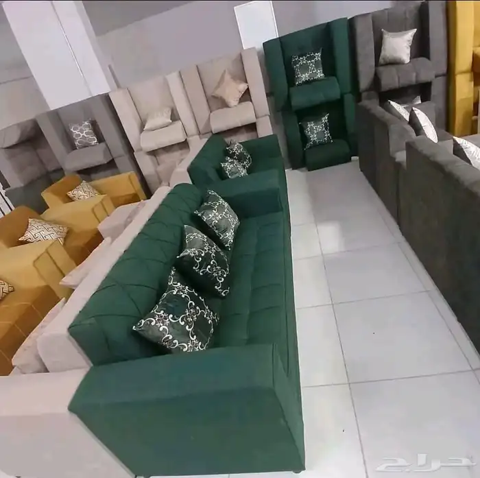 كنب جديد جاهز وبسعر المصنع 15