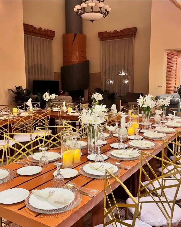 تأجير طاولات طعام بكجات مداخل كوشه كنب قهوجين أركان الرياض 4