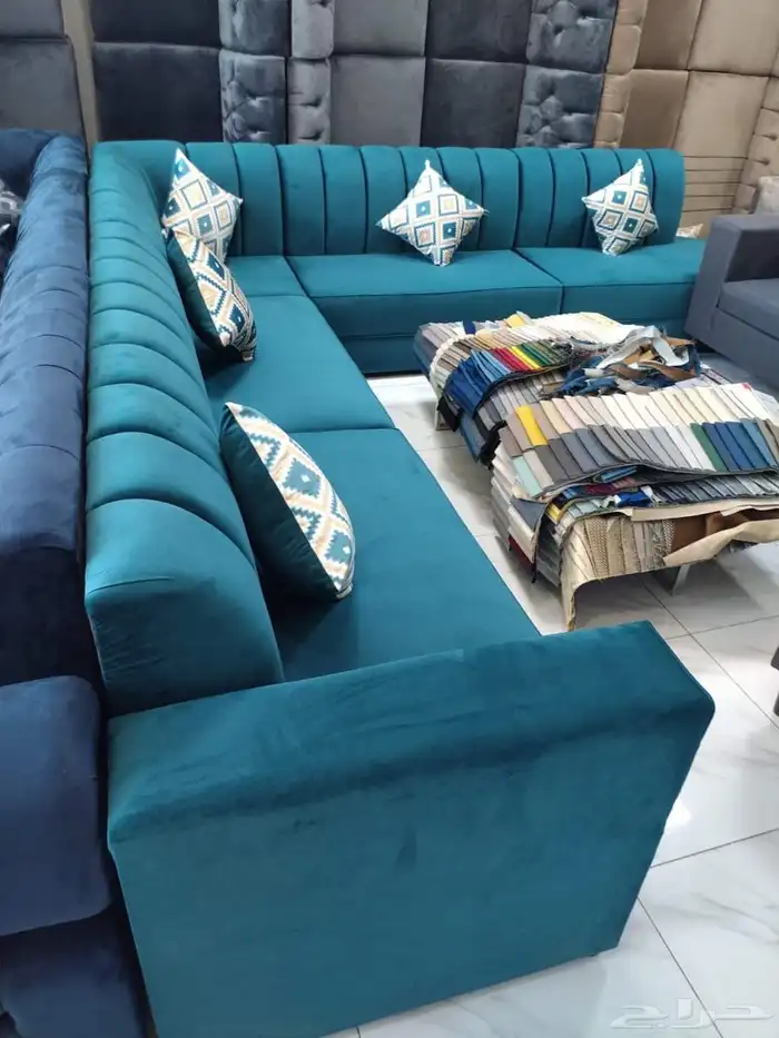 كنب جديد جاهز وبسعر المصنع شامل التوصيل 15