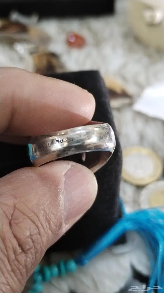 خاتم مستيك توباز صياغة مرادي M 6