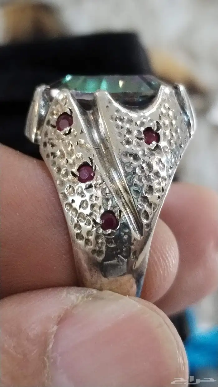 خاتم مستيك توباز صياغة مرادي M 4