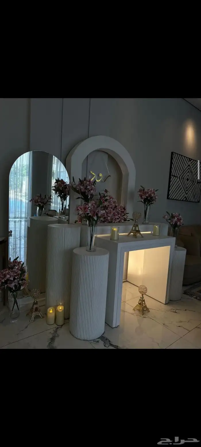 استقبال -طاولات ضيافه - استقبال اطفال - طاولات مناسبه 7