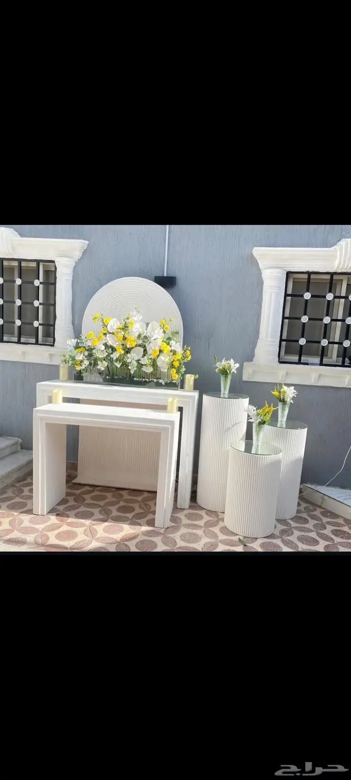 استقبال -طاولات ضيافه - استقبال اطفال - طاولات مناسبه 3