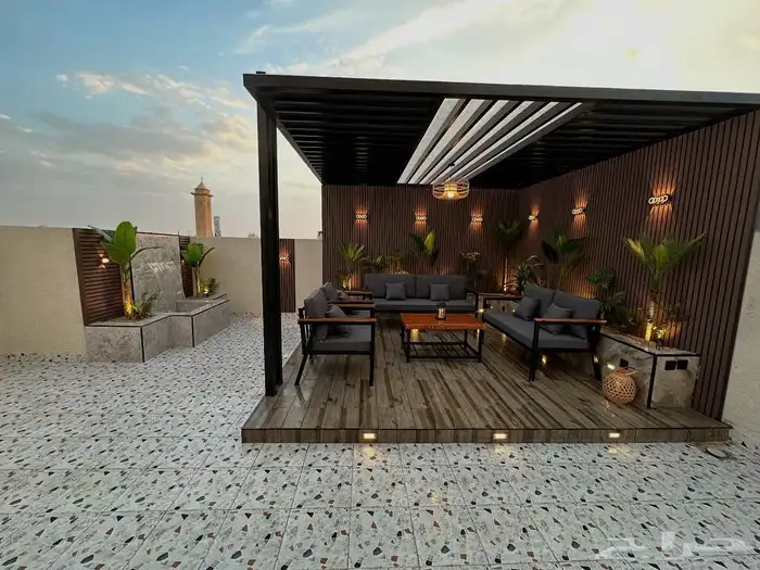 تصميم احواض مركان فيبر جلاس شلالات ونوفير جلسات خارجيه 4