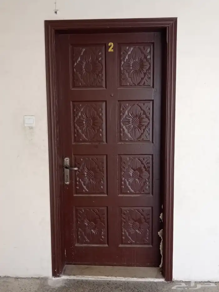 دهان ابواب بويه ديكوا بويه خشب بني بويه محروق بويه مقنو بويه 5