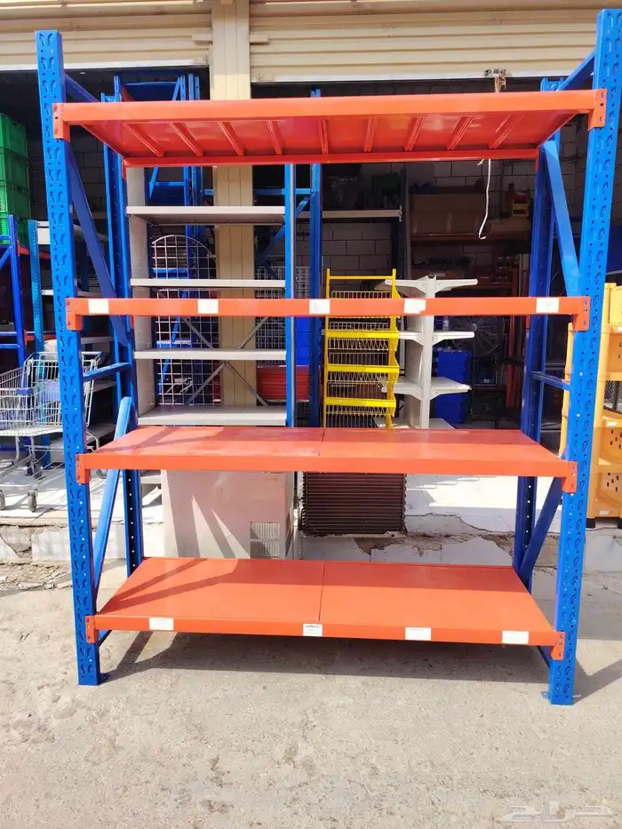 رفوف تخزين منزليه ارفف مستودعات 5