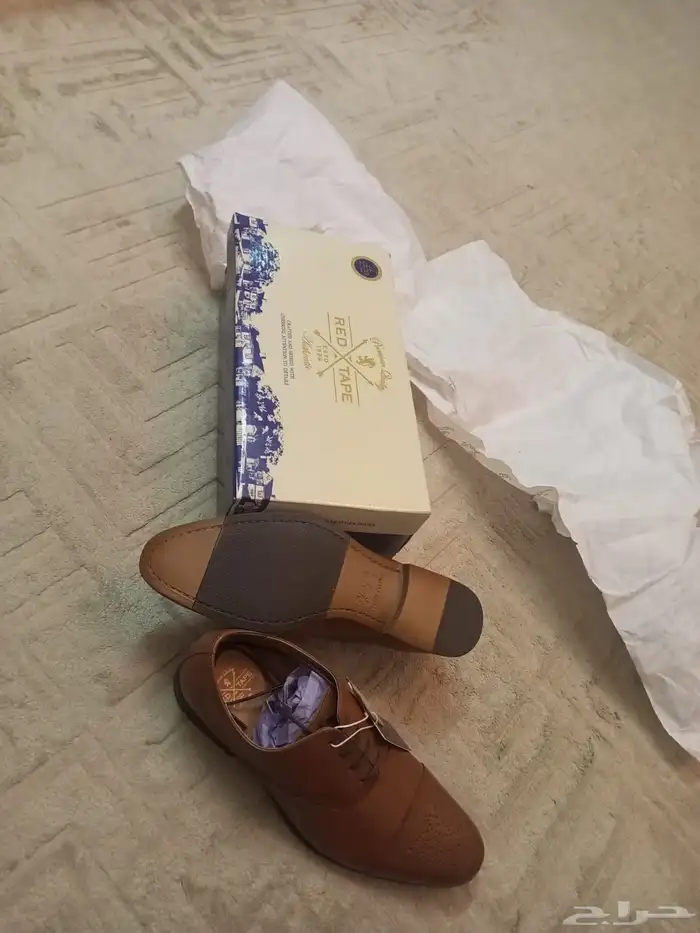 حذاء رسمي مقاس 41 لون بني 7