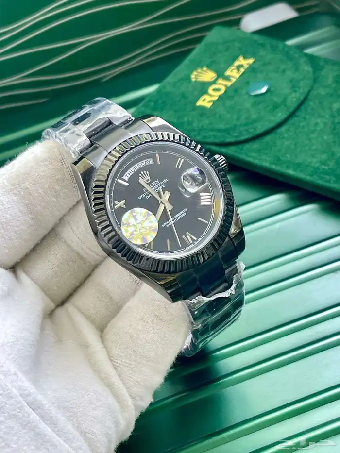 ساعات رولكس داي ديت 2 أرقام يونانية Rolex Day - Date 0