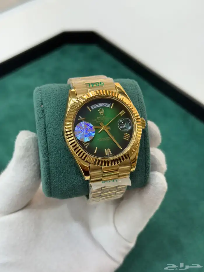 ساعات رولكس داي ديت 2 أرقام يونانية Rolex Day - Date 12
