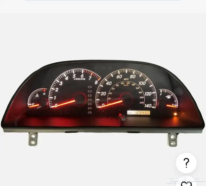 اصلاح عداد طبلون الكامري 3