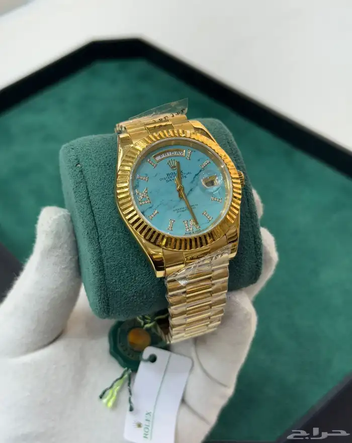 ساعات رولكس داي ديت 2 أرقام يونانية Rolex Day - Date 11