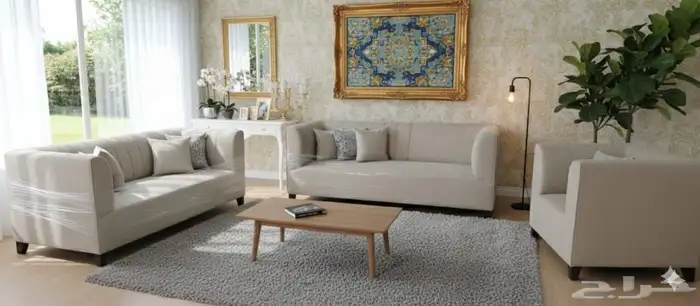 عرض خاص سوفا سيت جديد ومميز   تصميم أنيق وجذاب   5 قط 8