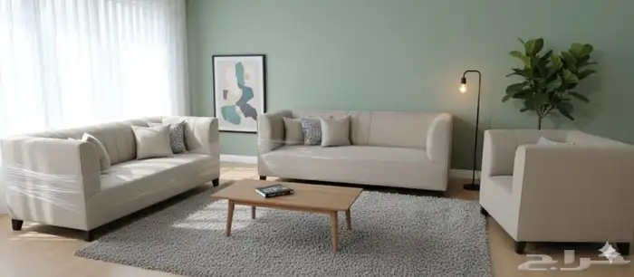 عرض خاص سوفا سيت جديد ومميز   تصميم أنيق وجذاب   5 قط 4