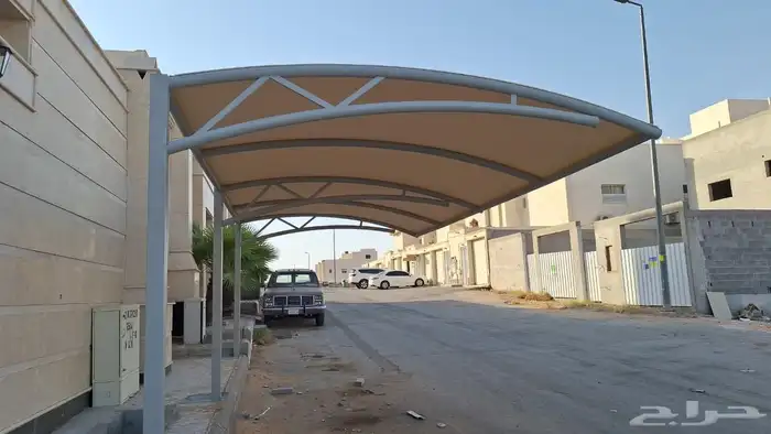 مظلات سيارت وسواتر جده وتغير قماش وتركيب مظلات جديد وفك ونقل 4