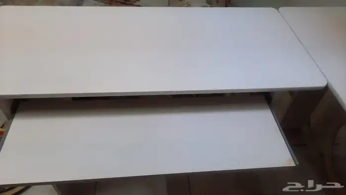 مكتب مع كرسي مع درج ورف لوحة المفاتيح للكمبيوتر 2