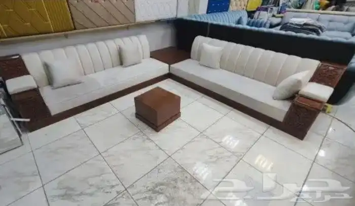 مفروشات الرياض  تفصيل جميع انواع الكنب والجلسات الارضي والس 5
