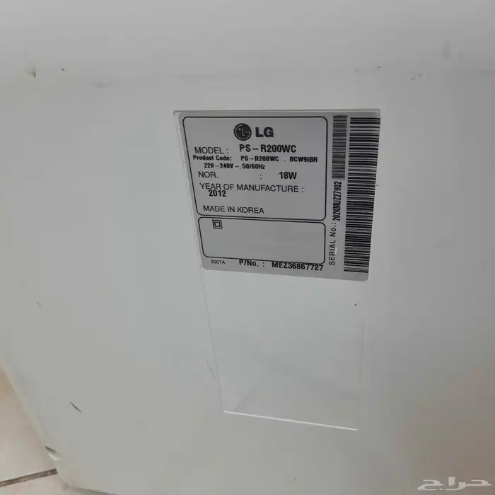 فلتر منقي هواء من LG صناعه كوري 6