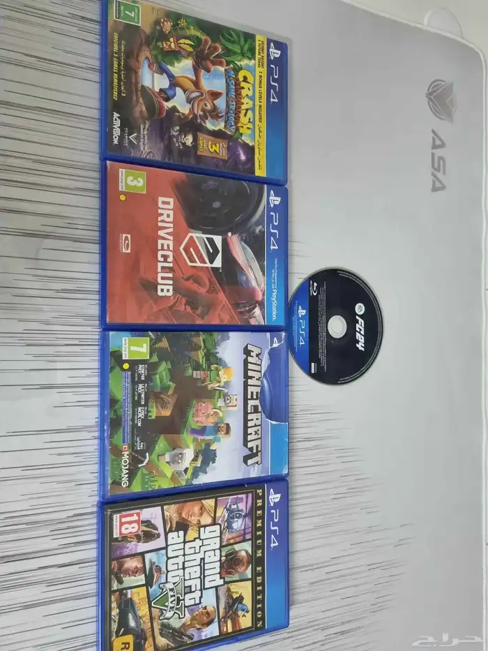 مجموعه اشرطه خمس اشرطه سوني 4 0