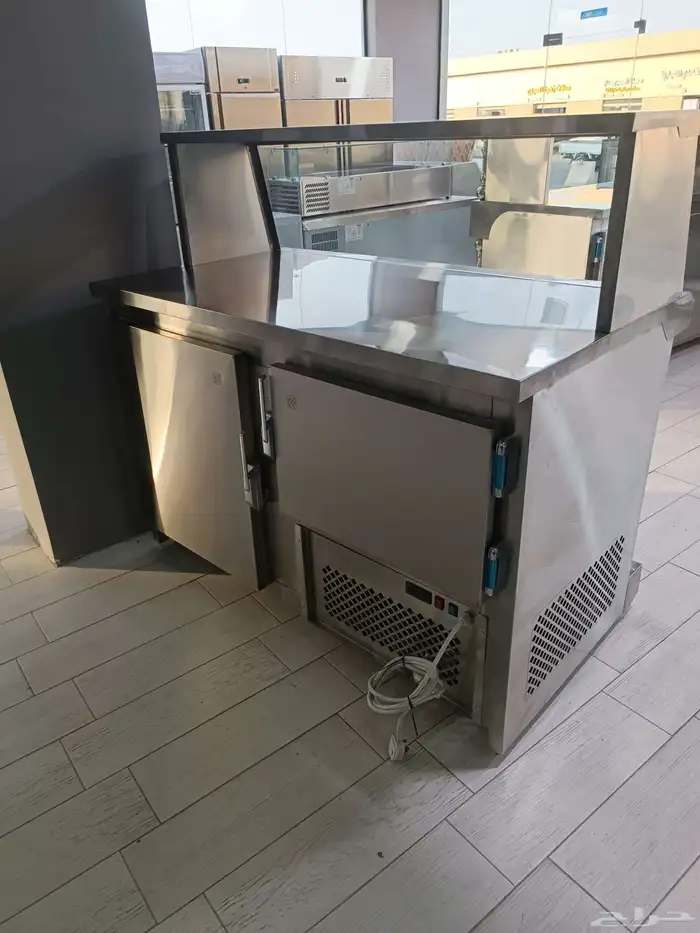 ثلاجه عرض مشوي عصير مقاس 150 85 140 4