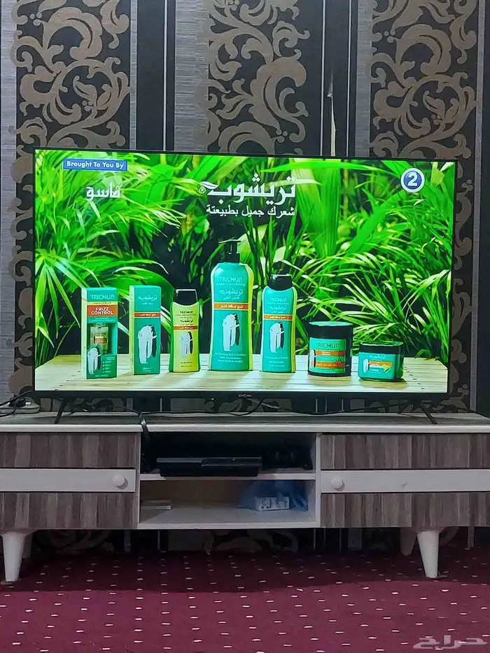 شاشة جي في سي برو 55 بوصة 4K شبه جديد 0