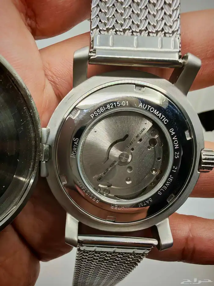 ساعة أوتوماتيك اصدار الكهرمان محدودة رقمها 04 من 25 ساعة 10