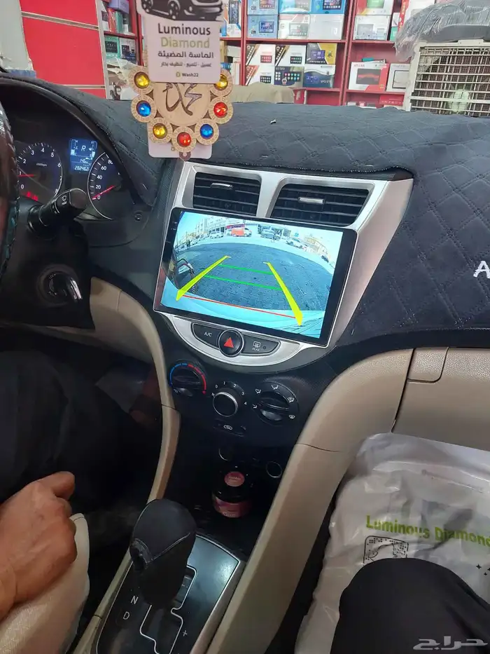 شاشه اكسنت بنضام الاندرويد مع كاميرا خلفيه عاليه الوضوح 1