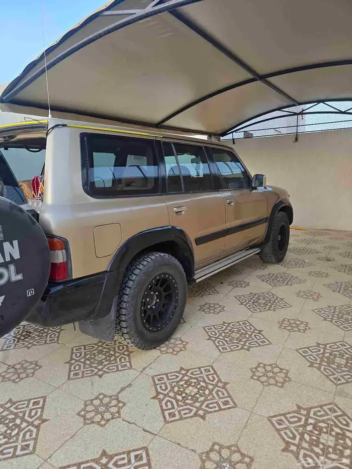 جيب مجهز نيسان بترول سفاري موديل 99 مرشوش تجميلي الممشى 514 1