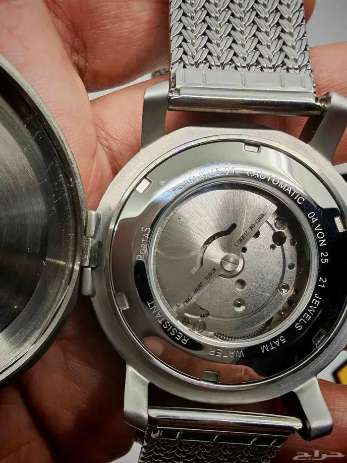 ساعة أوتوماتيك اصدار الكهرمان محدودة رقمها 04 من 25 ساعة 6