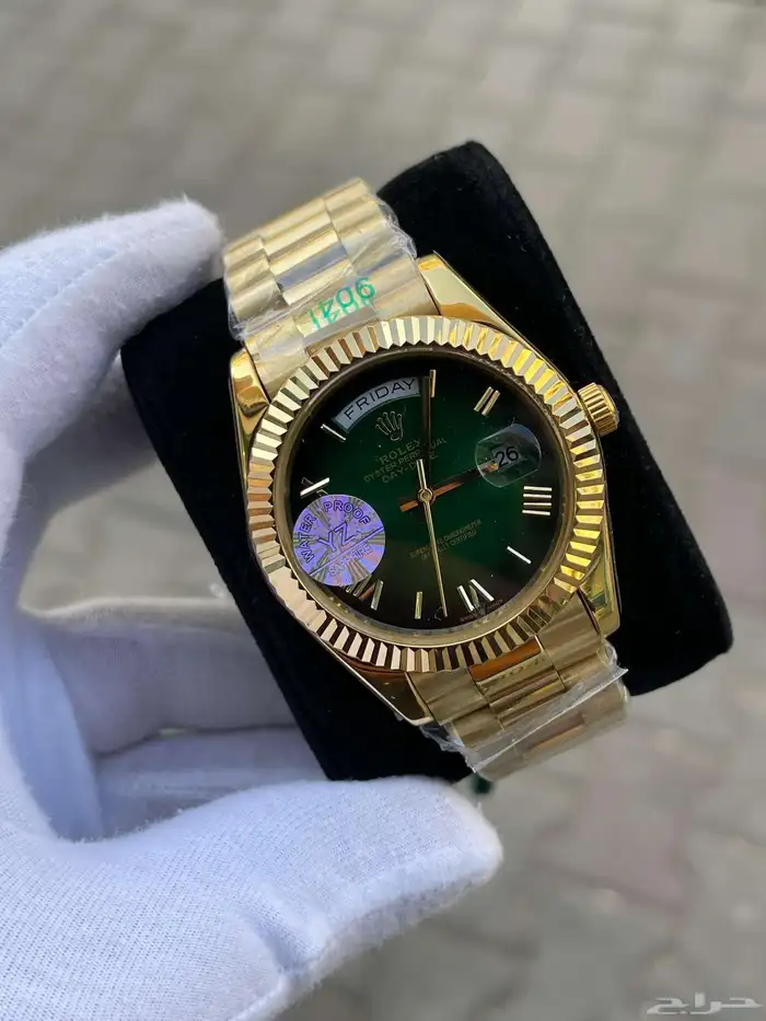 ساعات رولكس داي ديت 2 أرقام يونانية Rolex Day - Date 7