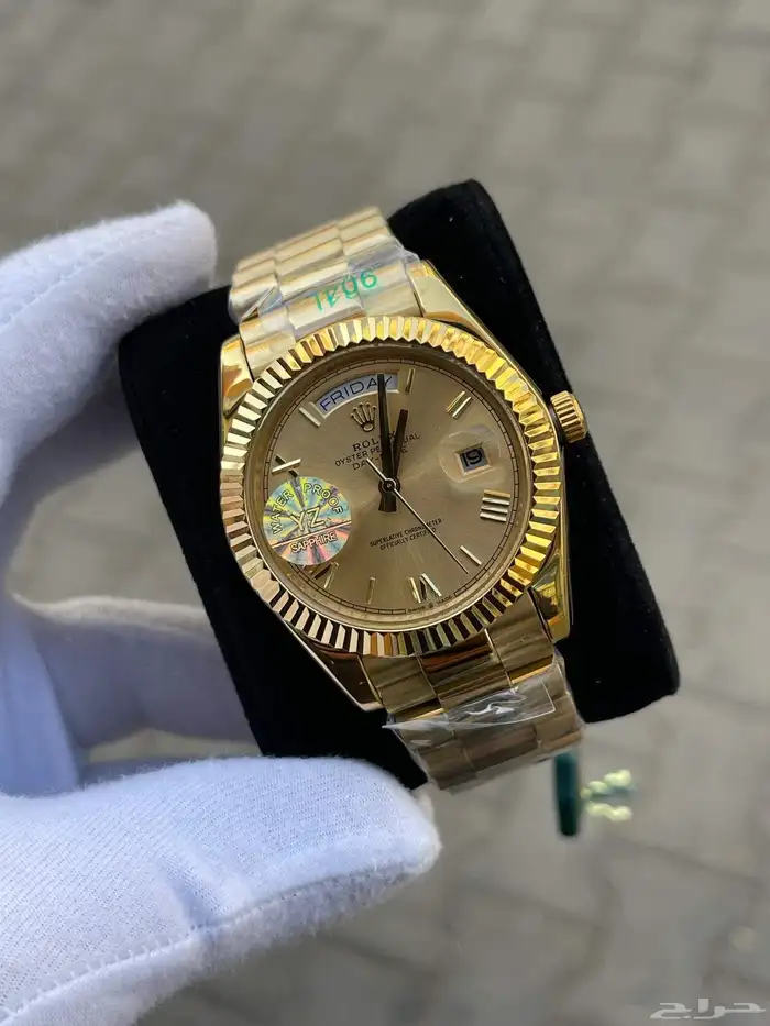 ساعات رولكس داي ديت 2 أرقام يونانية Rolex Day - Date 14