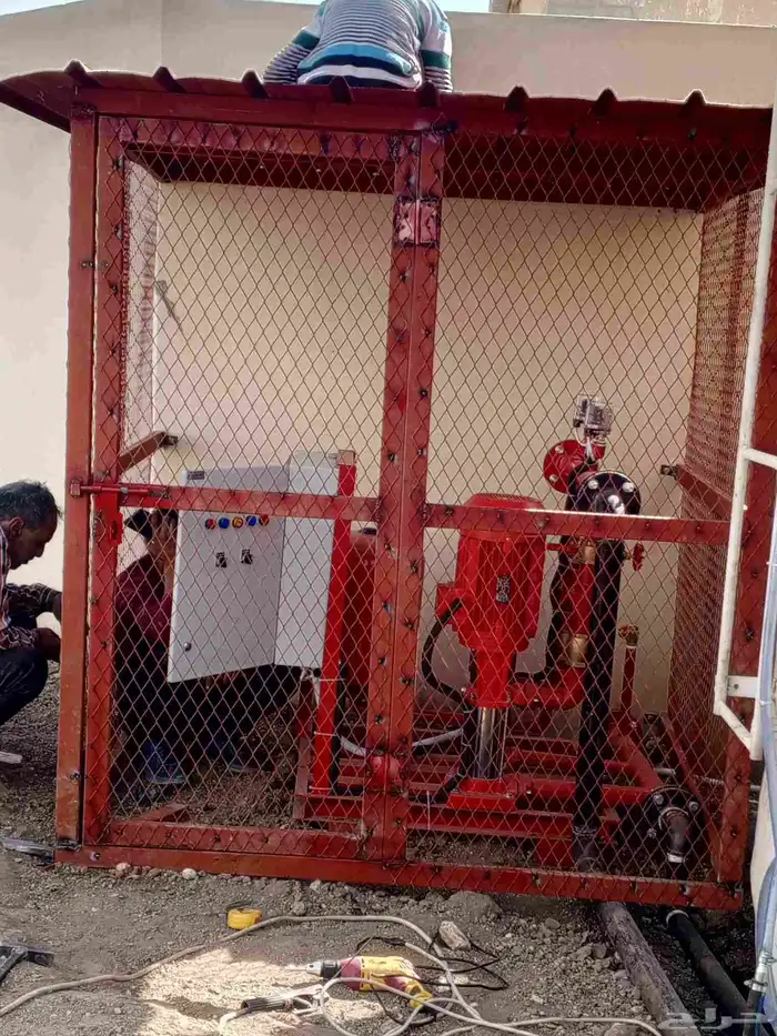 حداد مظلات وسواتر شينكو مستودعات سندويش بنل تسوير شينكو 27