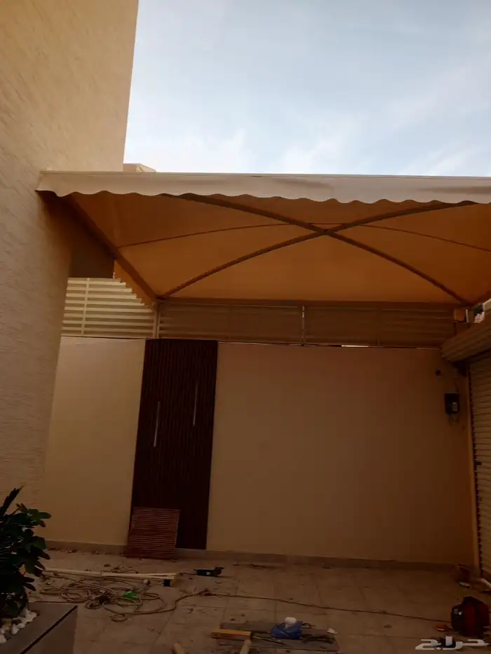 حداد مظلات وسواتر شينكو مستودعات سندويش بنل تسوير شينكو 41