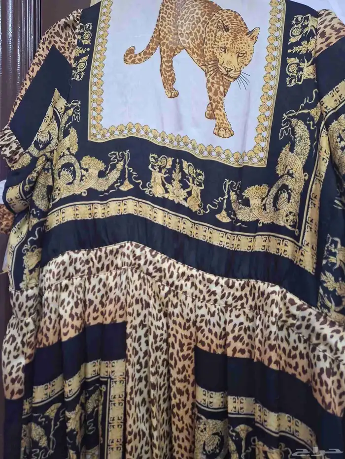 فستان حرير تايقر 2